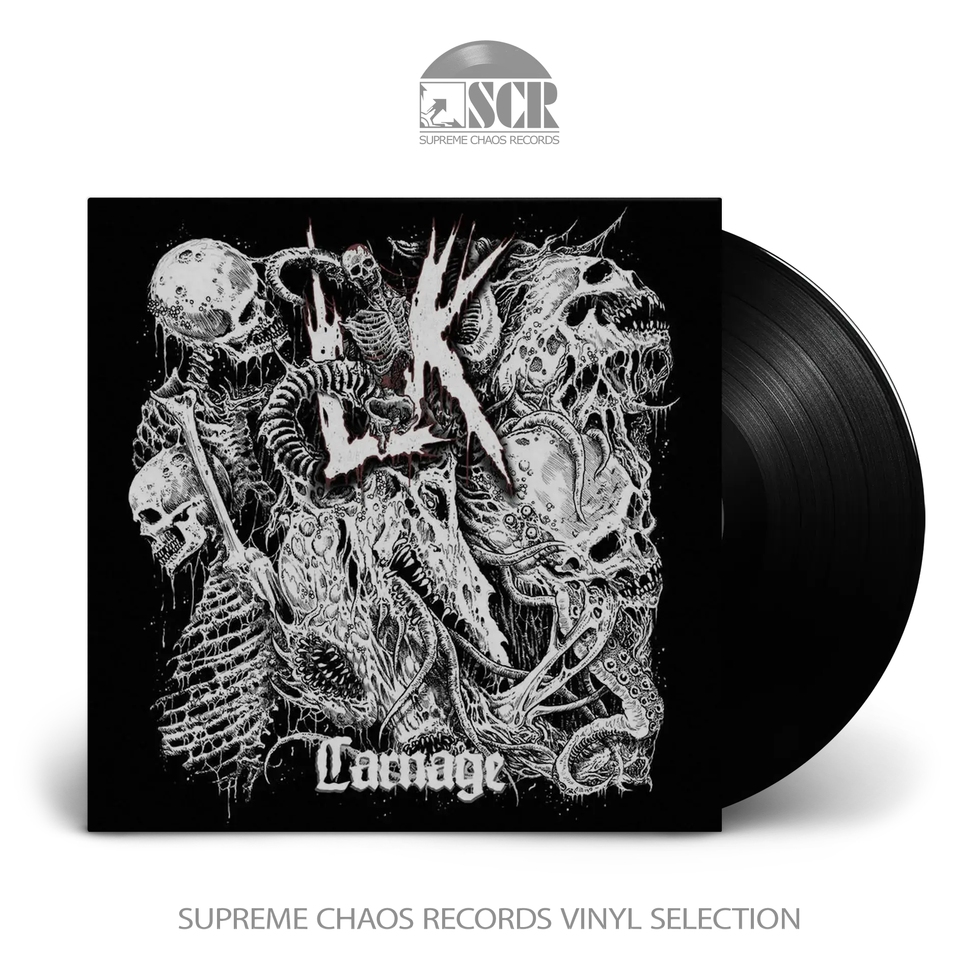 LIK · Carnage | BLACK LP (Death Metal Vinyl)