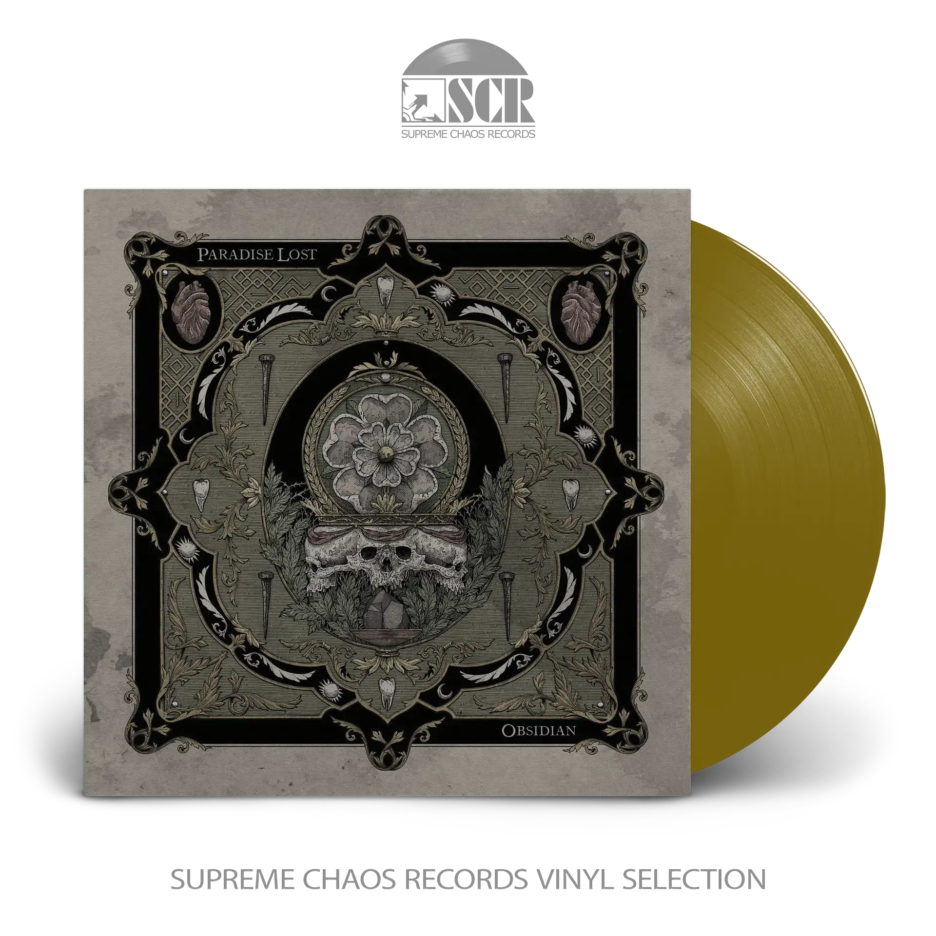 PARADISE LOST · Obsidian | GOLD LP (Heavy Metal/Gothic Metal Vinyl)