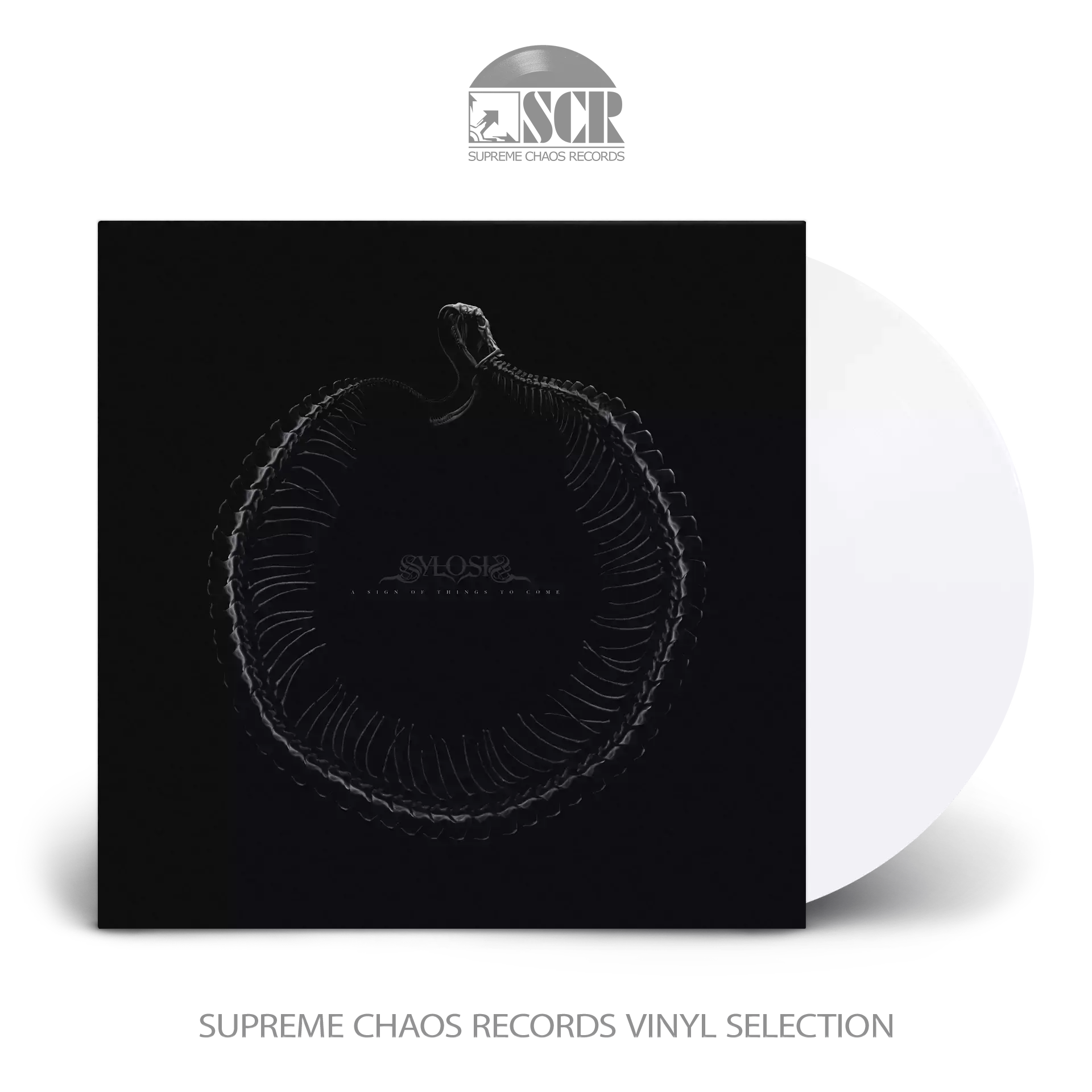 SYLOSIS · A Sign Of Things To Come | WHITE LP (Melodic Death Metal Vinyl)