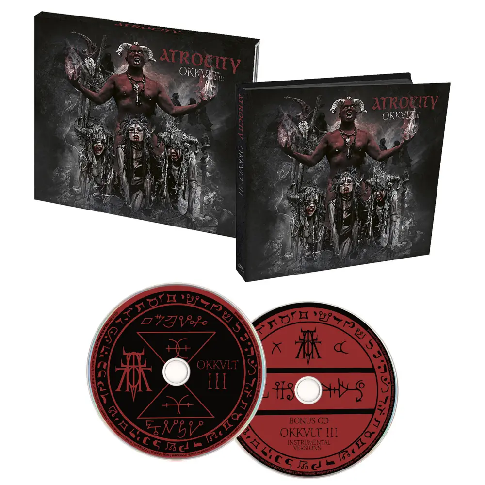 ATROCITY - Okkult III [MEDIABOOK]
(DCD)