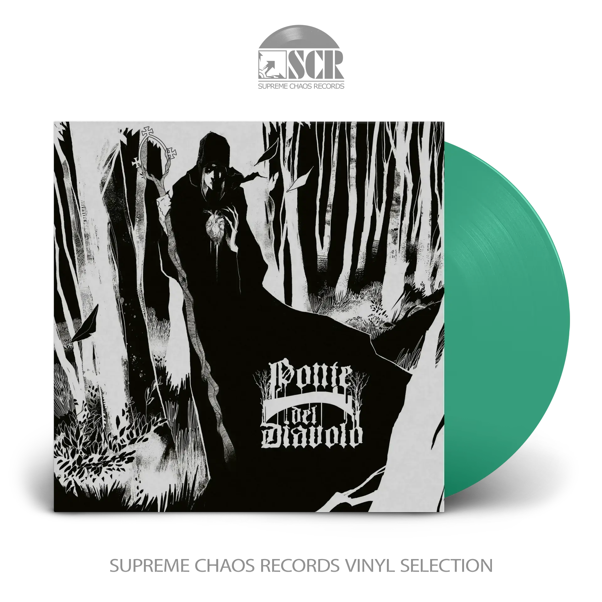 PONTE DEL DIAVOLO - De Venom Natura · GREEN LP (Stoner Rock/Doom Metal/Sludge Metal Vinyl)