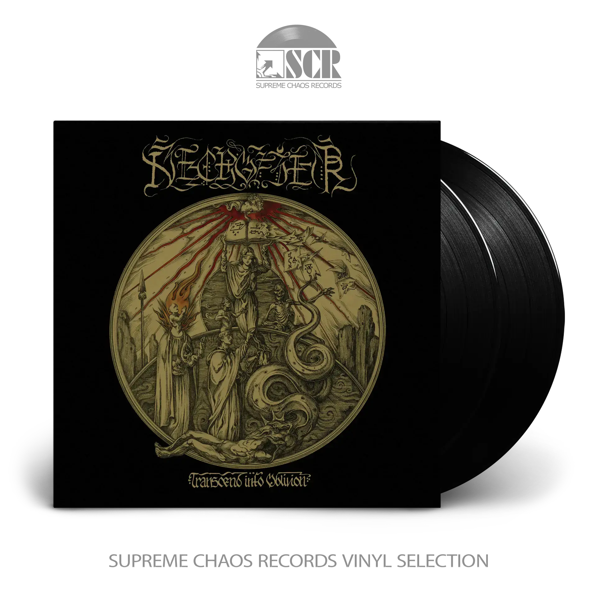 NECROFIER · Transcend Into Oblivion | BLACK 2LP (Death Metal/Black Metal Vinyl)