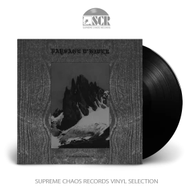 PAYSAGE D'HIVER / LUNAR AURORA · A Haudiga Fluag / Schwarzä Feus & Schwarzäs Isä | BLACK LP (Black Metal Vinyl)