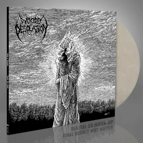 Woods Of Desolation · Toward The Depths | Crystal CLEAR/WHITE Marbled LP