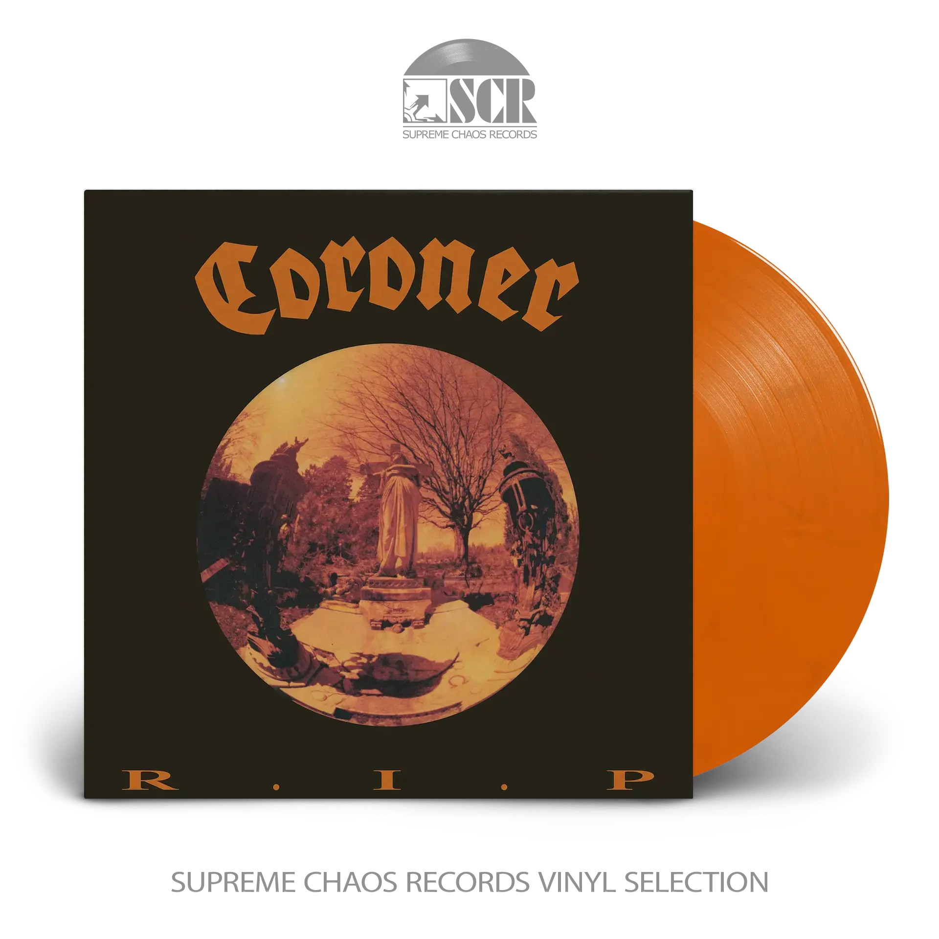 CORONER - R.I.P. [ORANGE MARBLED LP] (Thrash Metal Vinyl)