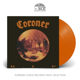 CORONER - R.I.P. [ORANGE MARBLED LP] (Thrash Metal Vinyl)