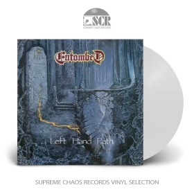 ENTOMBED · Left Hand Path | WHITE LP (Death Metal/Swedish Death Metal Vinyl)