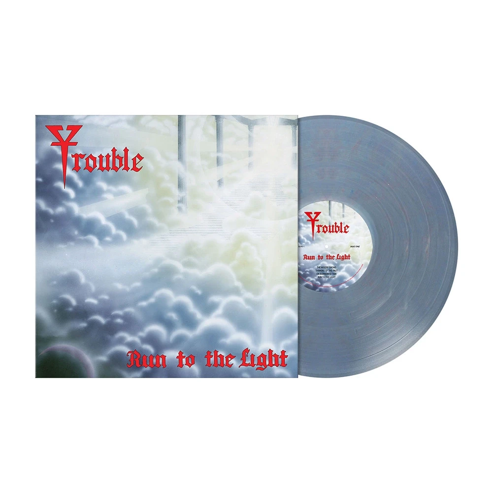 TROUBLE · Run To The Light | REDDISH/BLUE MARBLED LP (Doom Metal Vinyl)