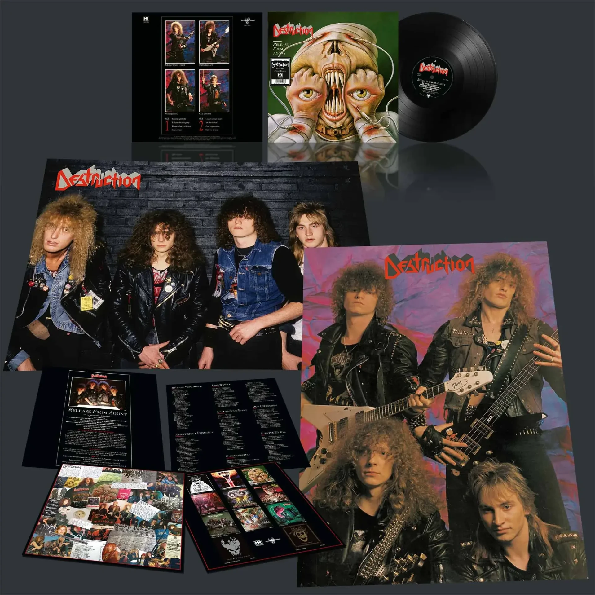 DESTRUCTION · Release From Agony | BLACK LP (Thrash Metal Vinyl) · Bild 2