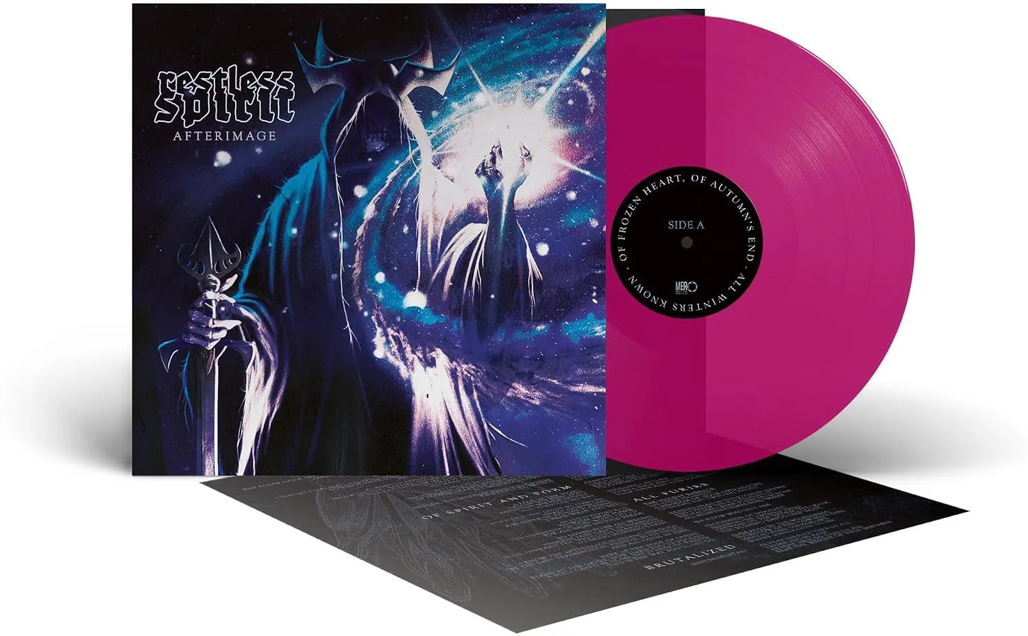 RESTLESS SPIRIT · Afterimage | TRANSPARENT MAGENTA LP (Doom Metal Vinyl) · Bild 2