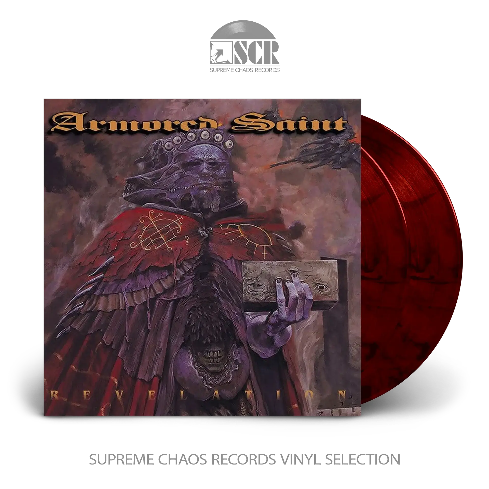 ARMORED SAINT · Revelation (Re-Issue) | CRIMSON RED MARBLED 2LP (Heavy Metal Vinyl)