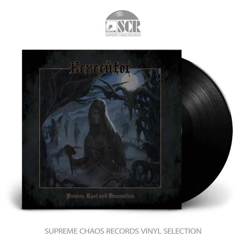 Hexecutor · Poison, Lust And Damnation | Black LP