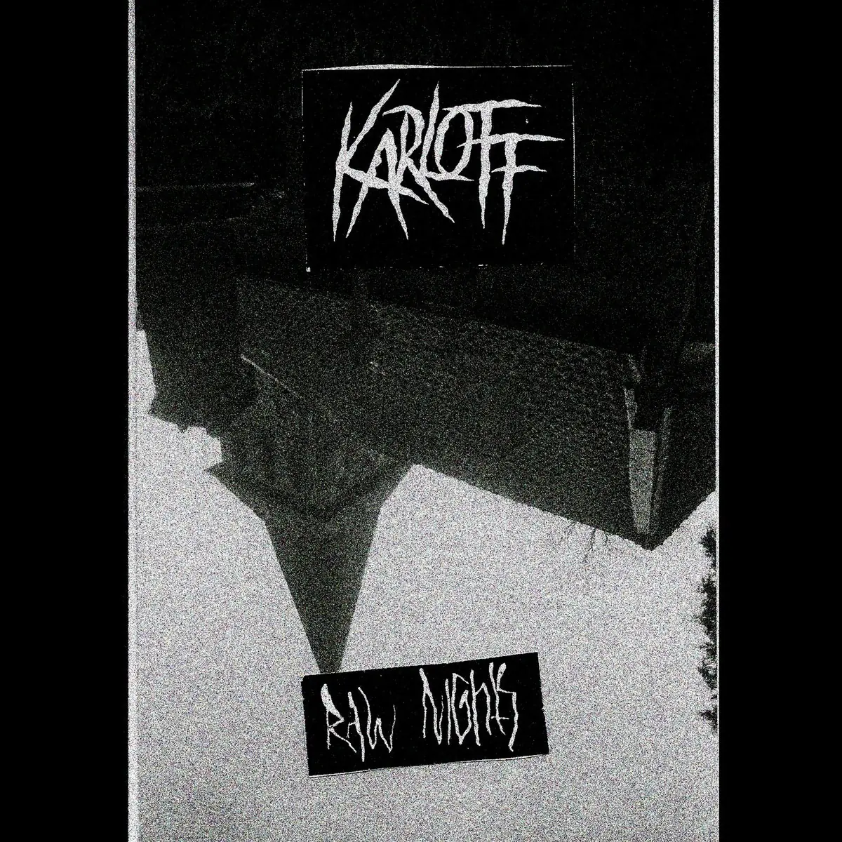 KARLOFF · Raw Nights | BLACK LP (Black Metal Vinyl) · Bild 1