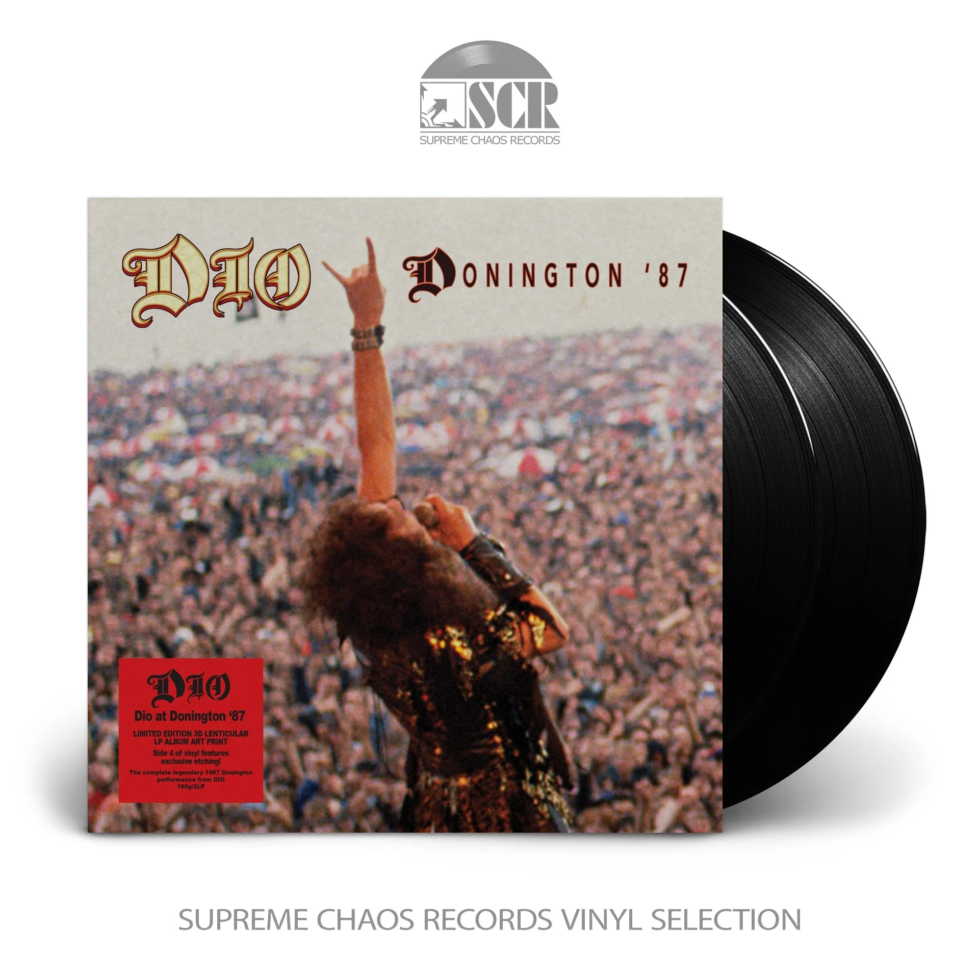 DIO · Dio At Donington '87 | BLACK 2LP (Heavy Metal Vinyl)