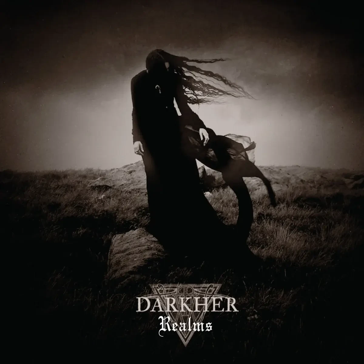 DARKHER · Realms | GOLD LP (Doom Metal Vinyl) · Bild 1