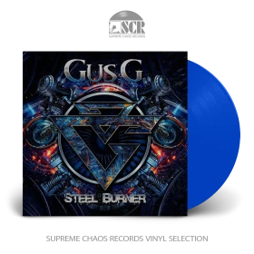 GUS G. · Steel Burner | BLUE LP (Heavy Metal/Hard Rock Vinyl)