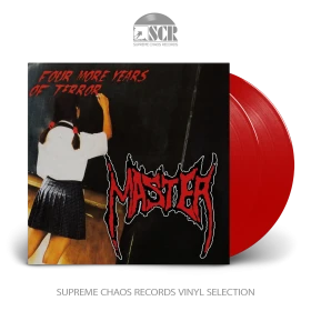 MASTER · Four More Years of Terror | RED 2LP (Death Metal Vinyl)