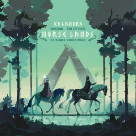 KALANDRA · Kingdom Two Crowns Norse Lands Extended Soundtrack | SEA BLUE LP (Folk/Soundtrack Vinyl) · Bild 1