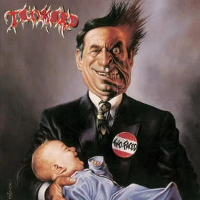TANKARD · Two-Faced (Remastered) | SILVER/BLACK LP (Thrash Metal Vinyl) · Bild 1