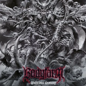 BODYFARM · Malicious Ecstasy | ULTRA CLEAR LP (Death Metal Vinyl) · Bild 1