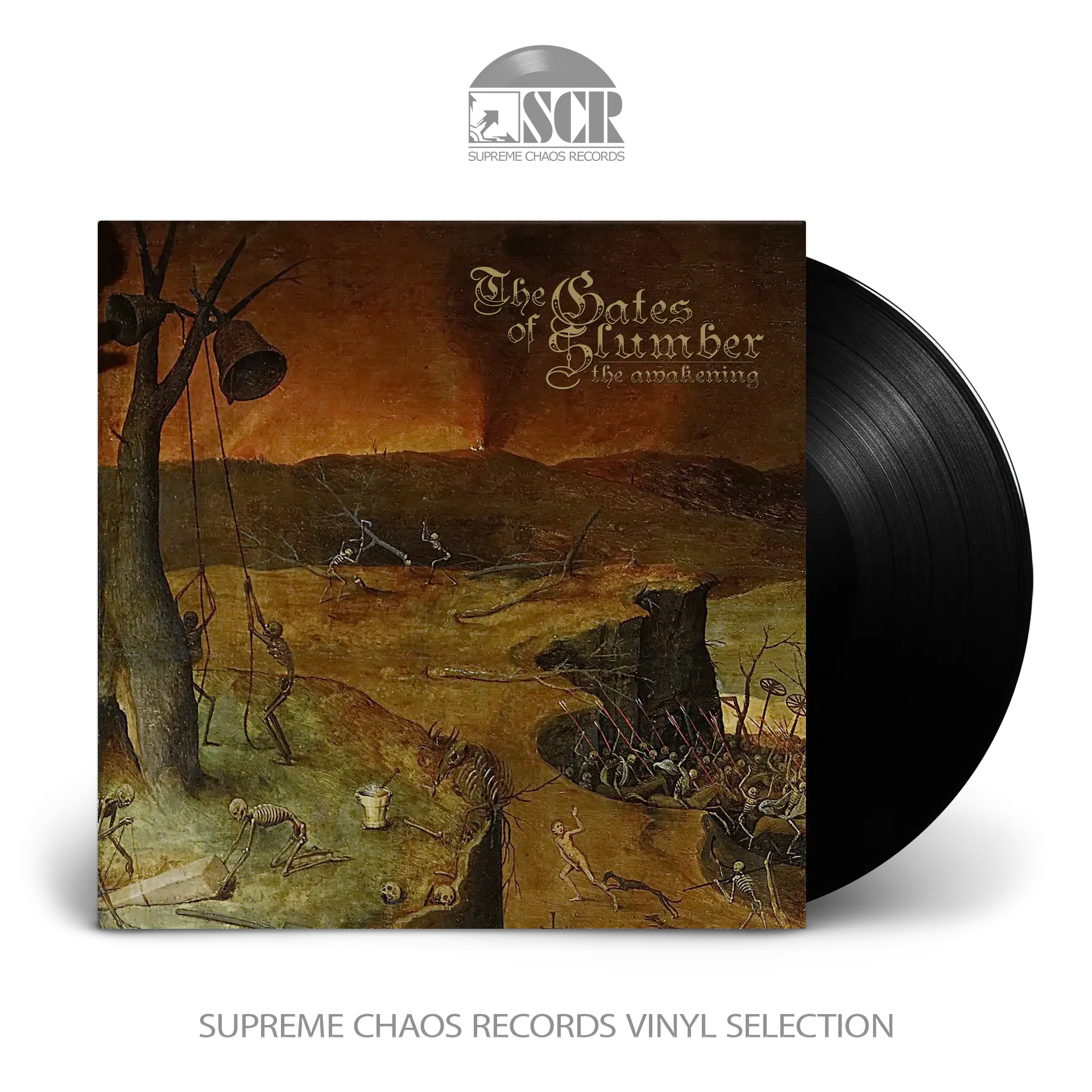 THE GATES OF SLUMBER · The Awakening | BLACK LP (Doom Metal Vinyl)