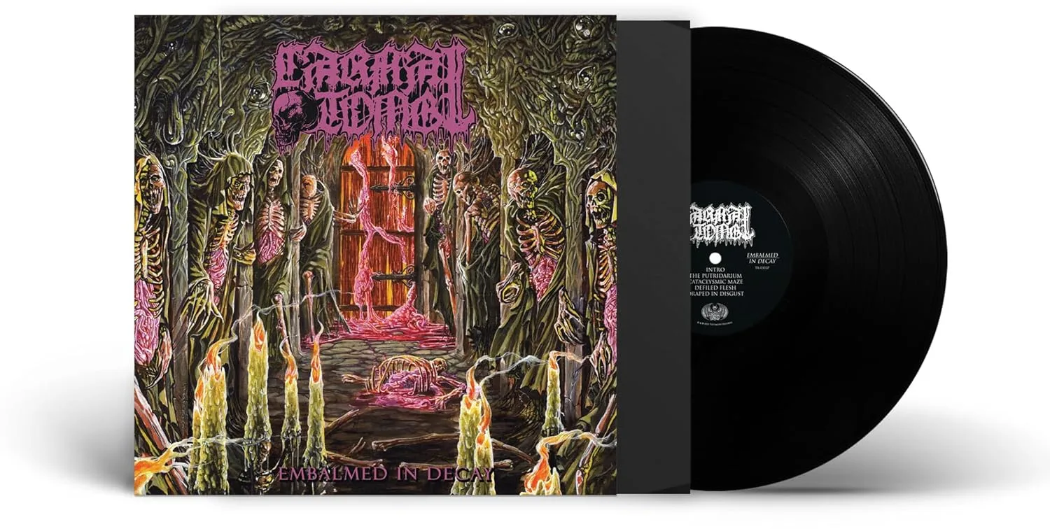CARNAL TOMB · Embalmed In Decay | BLACK LP (Death Metal Vinyl) · Bild 2