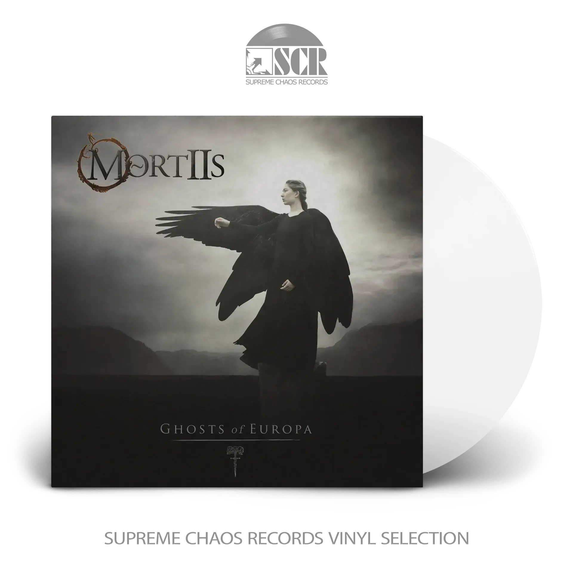 MORTIIS · Ghosts Of Europa | CRYSTAL CLEAR LP (Electronic/Industrial/Rock Vinyl)