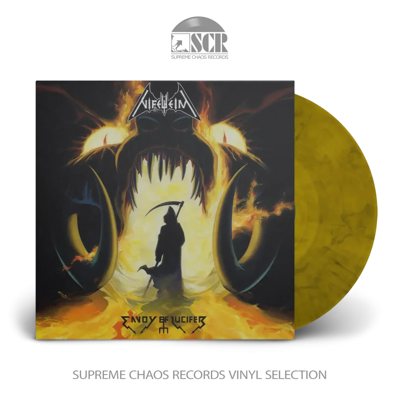 Nifelheim · Envoy Of Lucifer (Re-Release) | YELLOW/BLACK LP