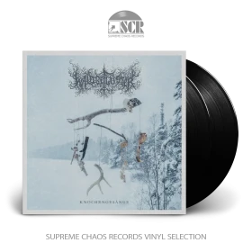 WALDGEFLÜSTER · Knochengesänge | BLACK 2LP (Black Metal Vinyl)