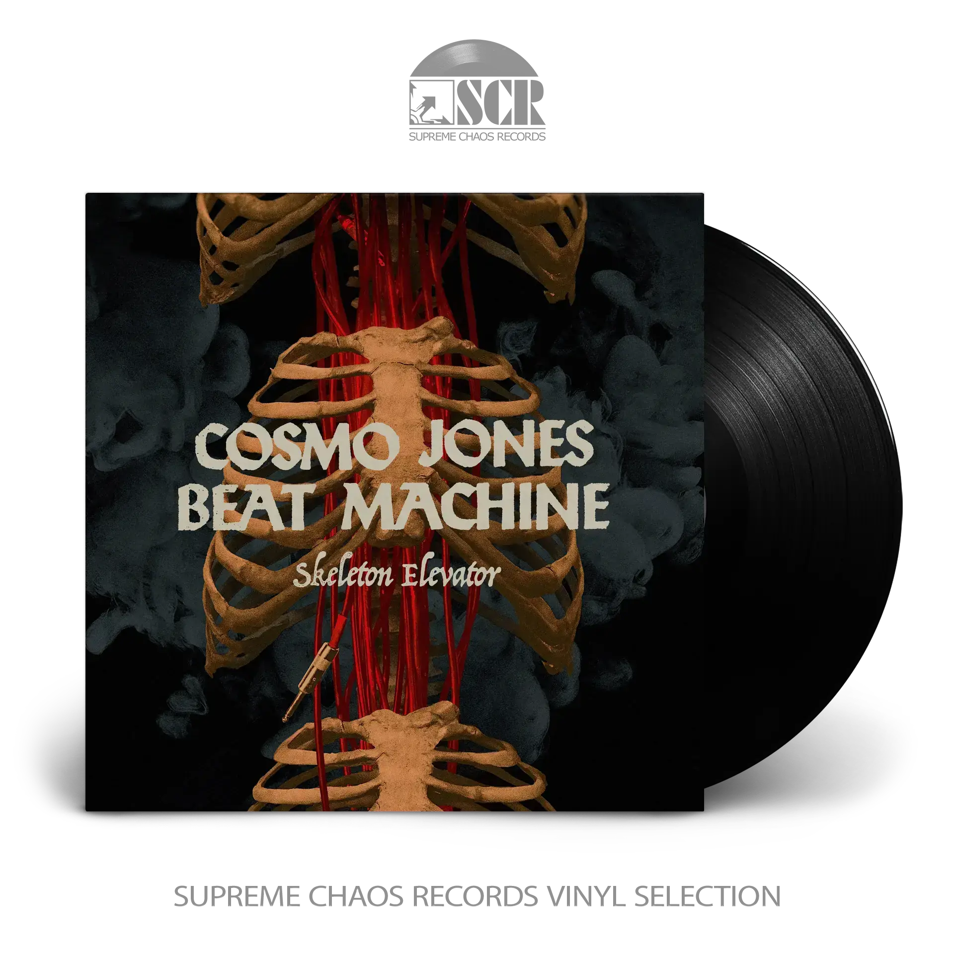 COSMO JONES BEAT MACHINE - Skeleton Elevator · BLACK LP COSMO JONES BEAT MACHINE - Skeleton Elevator · BLACK LP (Rock Vinyl)