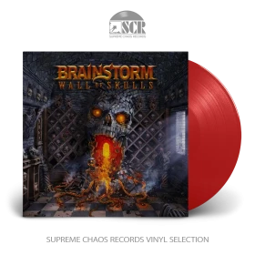 BRAINSTORM · Wall Of Skulls | RED LP (Heavy Metal Vinyl)