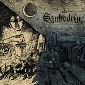 SANHEDRIN · Lights on | BLACK LP (Heavy Metal Vinyl) · Bild 1