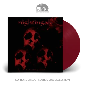 NIGHTINGALE · The Breathing Shadow (Re-issue 2025) | DEEP BLOOD RED LP (Progressive Rock/Hard Rock Vinyl)