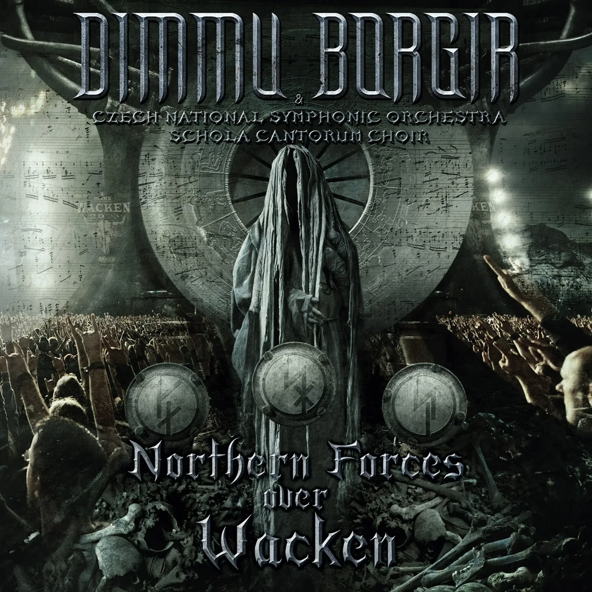 DIMMU BORGIR - Northern Forces Over Wacken · BLACK 2LP · Bild 1 DIMMU BORGIR - Northern Forces Over Wacken · BLACK 2LP (Black Metal Vinyl) · Bild 1