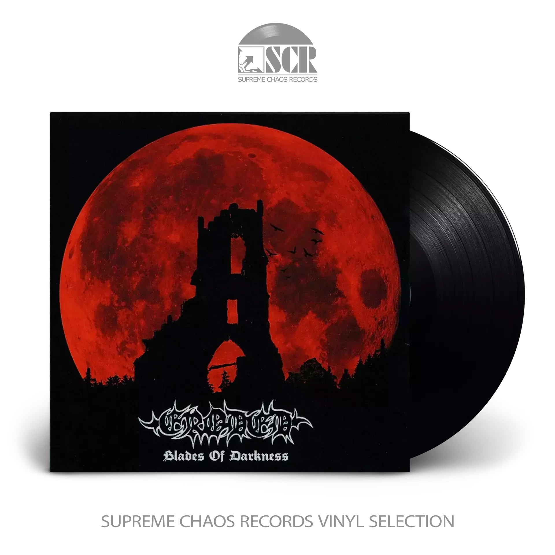 ERODED / DECREPITAPH · Blades Of Darkness/Thrones Of The Diabolical Ones | SPLIT 7" EP - BLACK EP (Death Metal Vinyl)