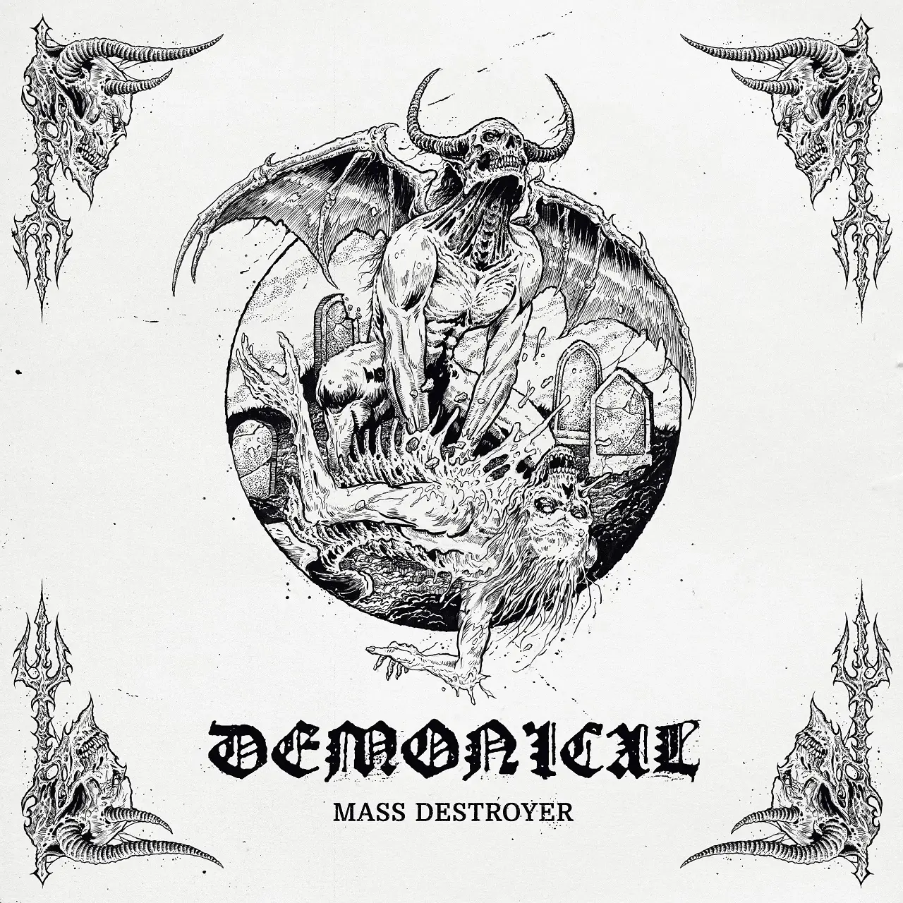 DEMONICAL · Mass Destroyer | CLEAR LP (Death Metal Vinyl) · Bild 1