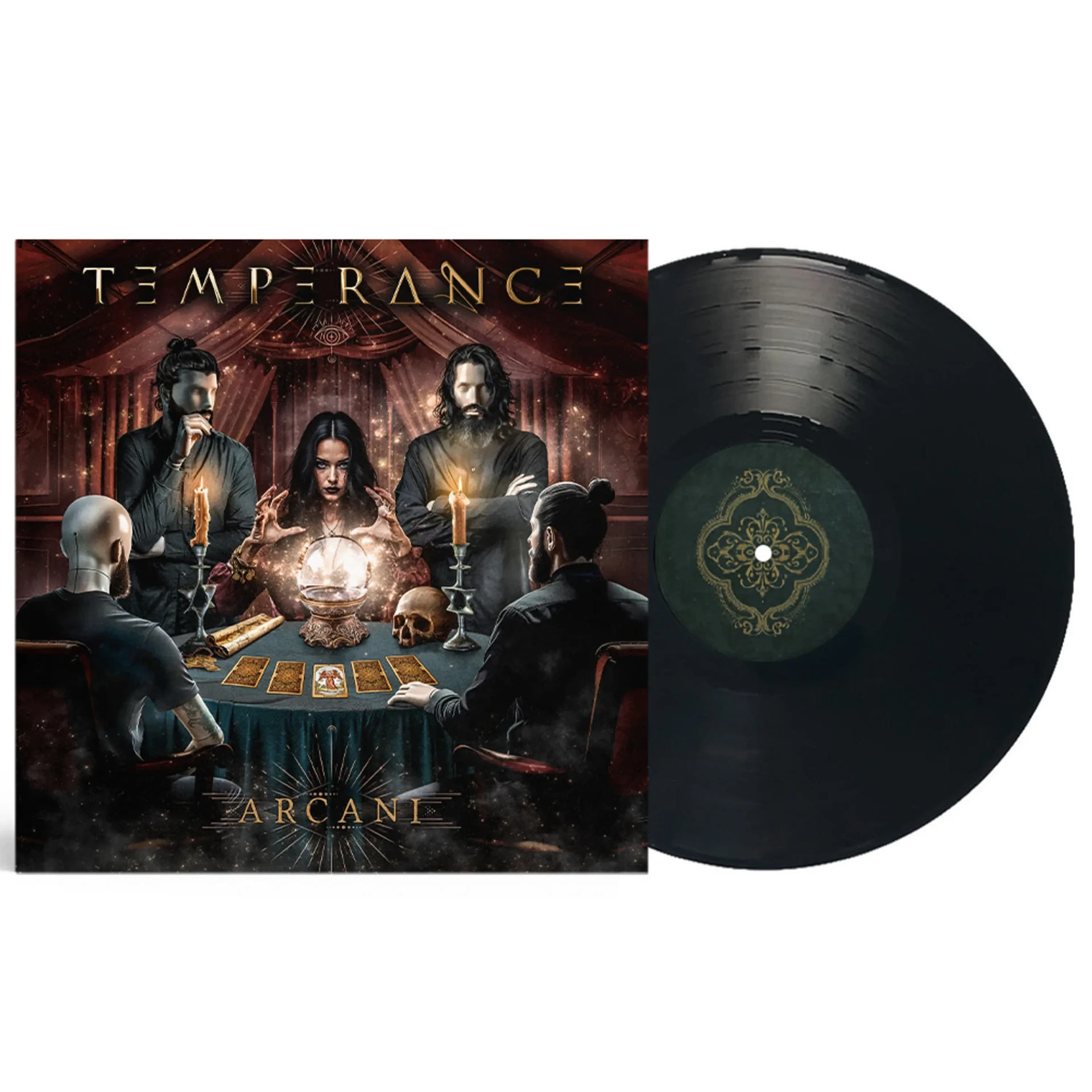 TEMPERANCE · Arcani | BLACK LP (Power Metal Vinyl) · Bild 2
