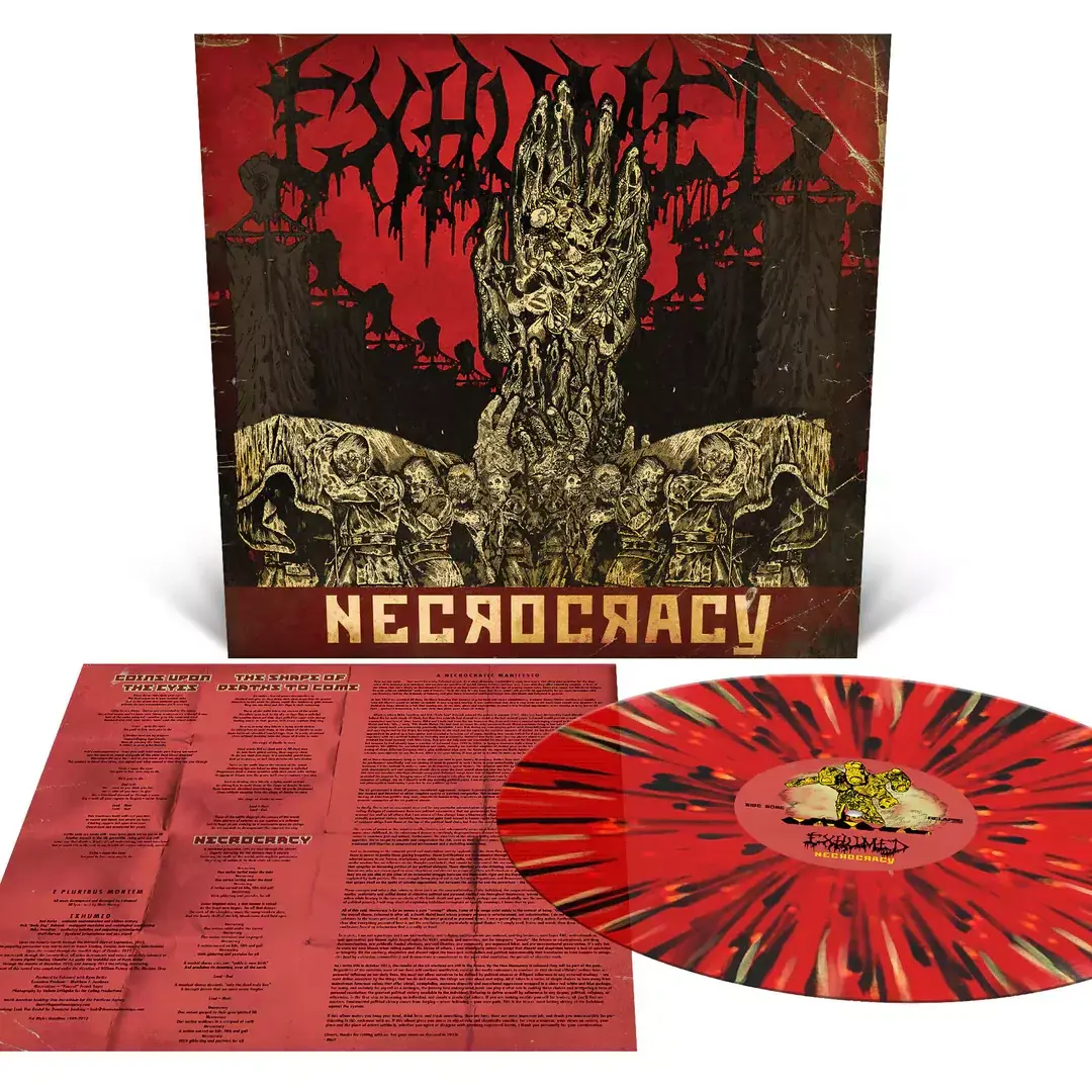 EXHUMED · Necrocrazy | BLOOD RED/SPLATTER LP (Death Metal Vinyl)