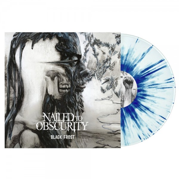 NAILED TO OBSCURITY · Black Frost | SPLATTER LP (Melodic Death Metal Vinyl)