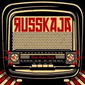 RUSSKAJA · Turbo Polka Party | BLACK LP (Crossover Vinyl) · Bild 1