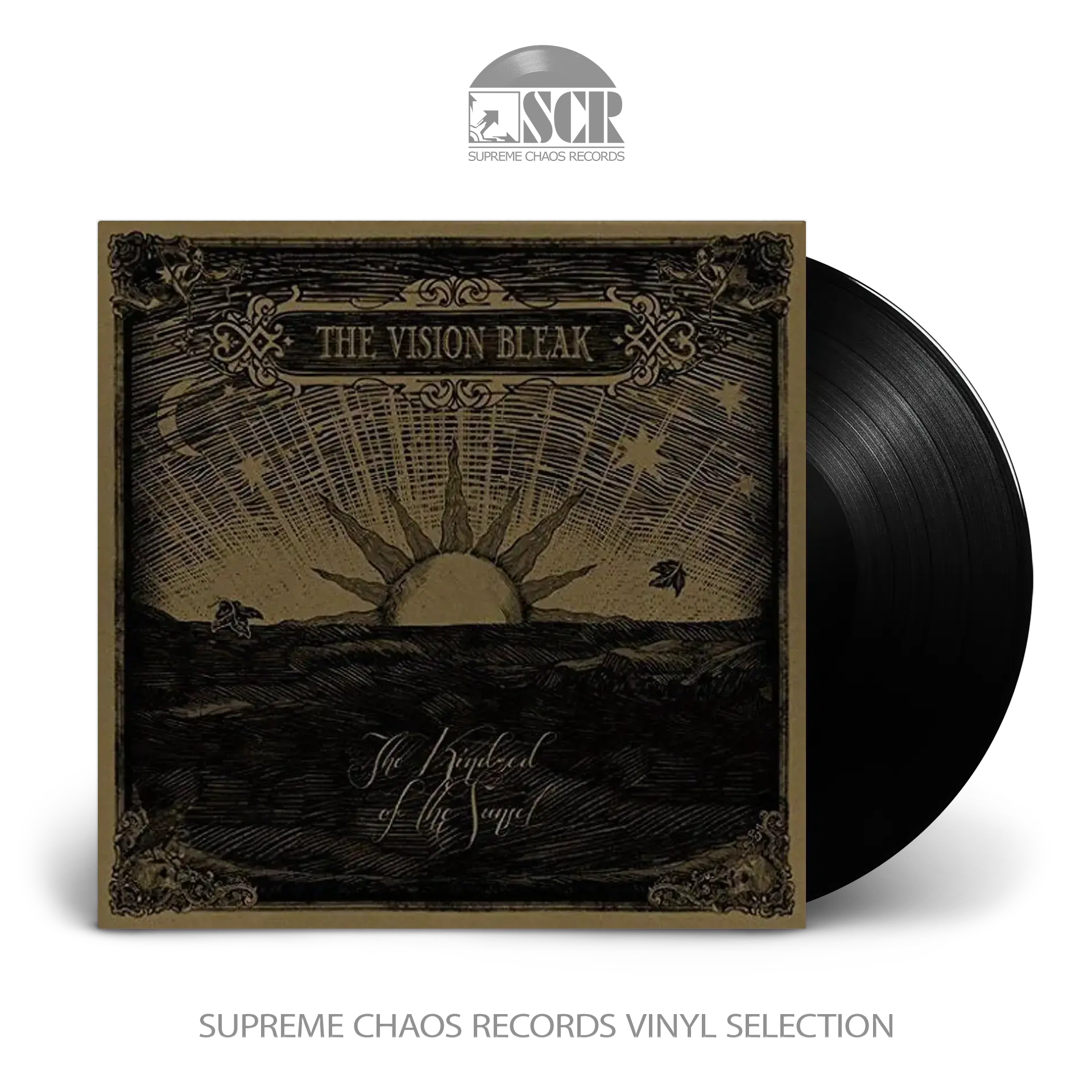 THE VISION BLEAK · The Kindred Of The Sunset (B-Stock) | BLACK LP (Gothic Metal/Horror Metal/Heavy Metal Vinyl)