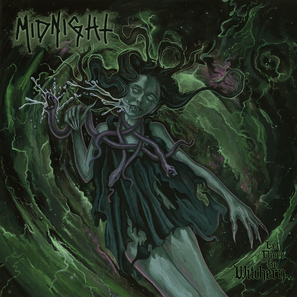 MIDNIGHT · Let There Be Witchery | GREEN LP (Thrash Metal Vinyl) · Bild 1
