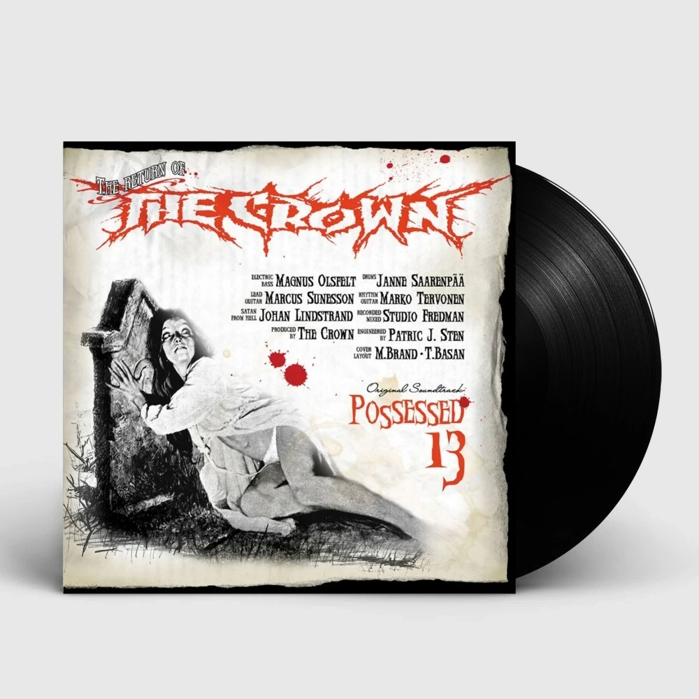 THE CROWN · Possessed 13 [BLACK] | LP (Death Metal Vinyl)