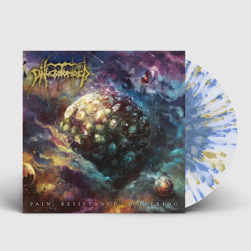 PHLEBOTOMIZED · Pain, Resistance, Suffering | SPLATTER LP (Death Metal Vinyl)