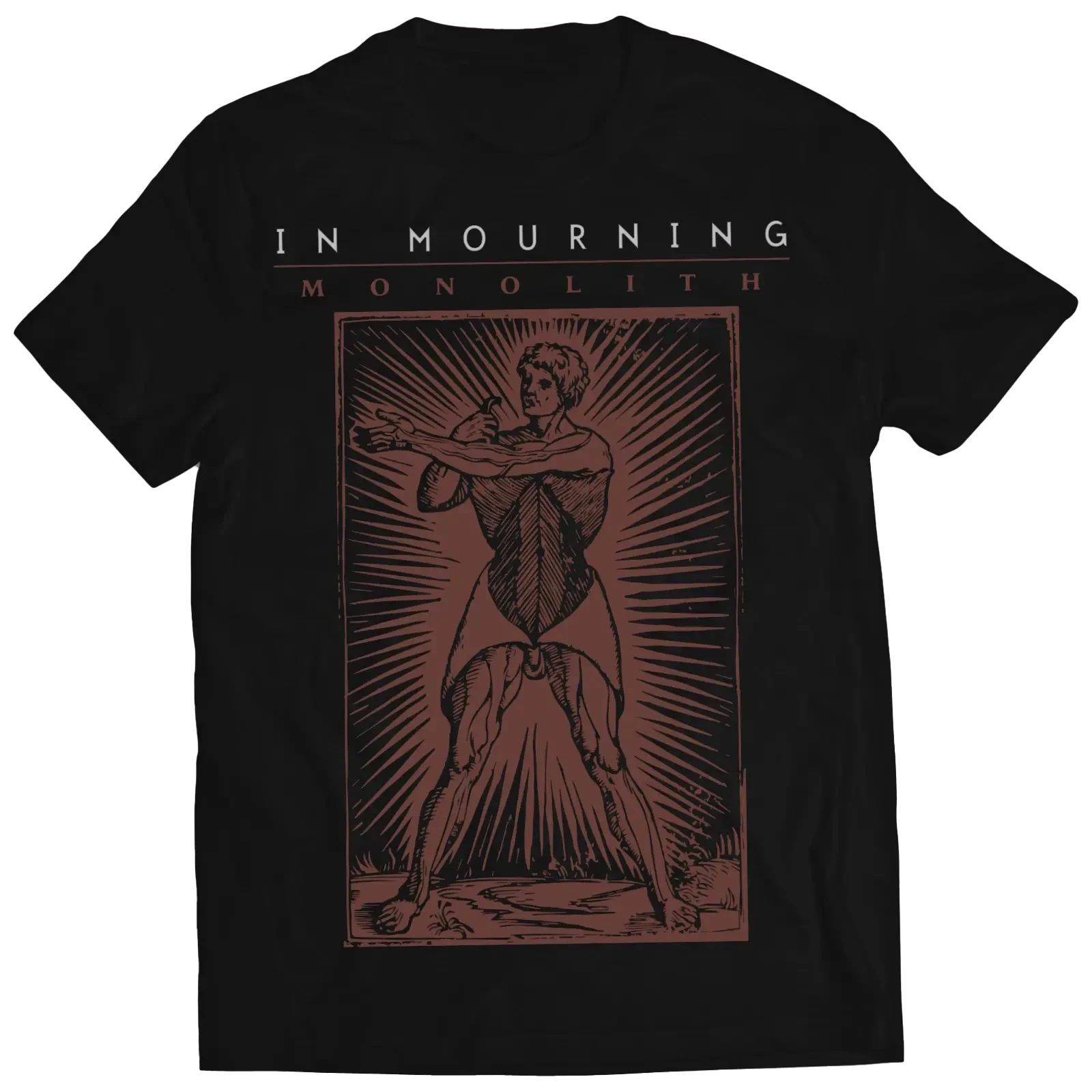 IN MOURNING · Monolith | T-SHIRT (Death Metal/Doom Metal/Progressive Metal Clothes)