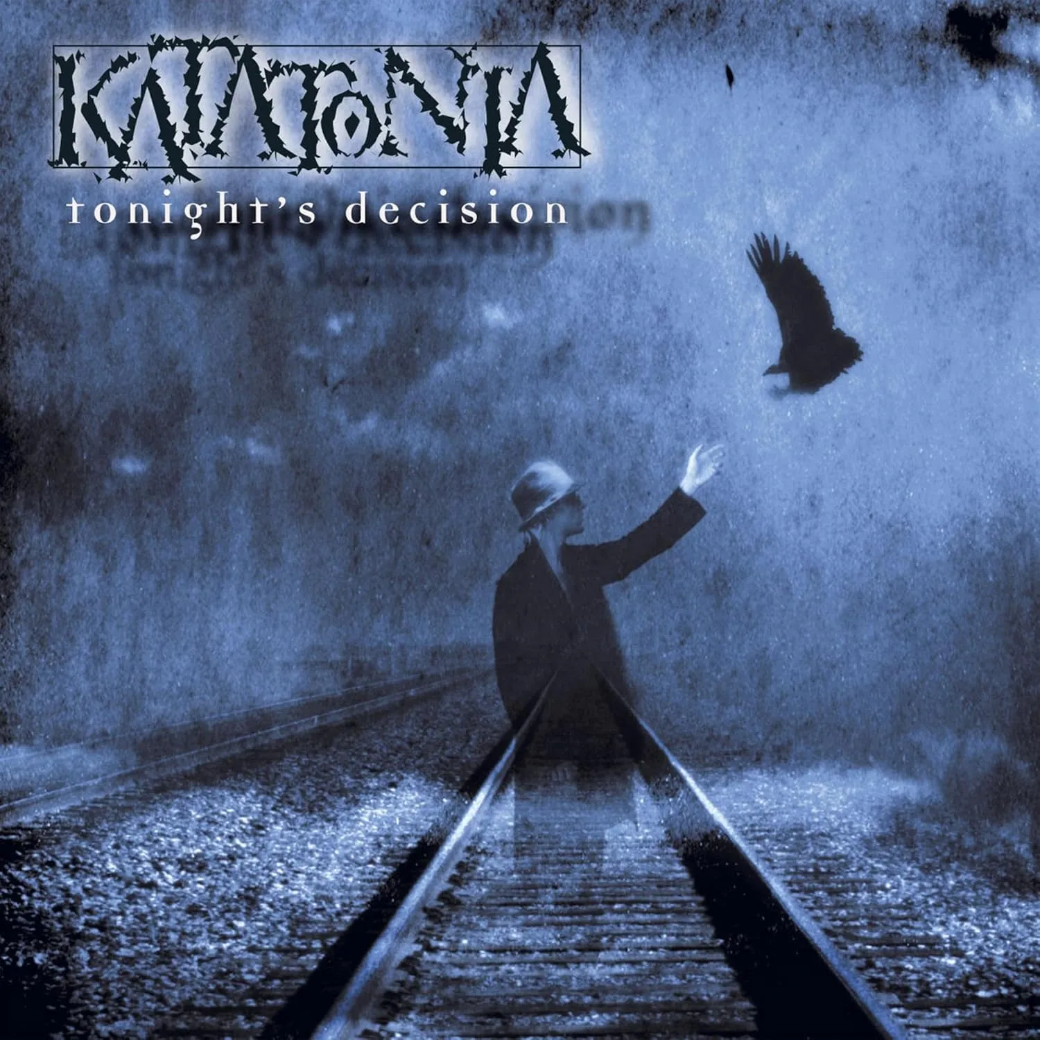 KATATONIA · Tonight's Decision (25th Anniversary) | TRANSPARENT BLUE/WHITE/BLACK MARBLED LP (Dark Metal/Death Metal Vinyl) · Bild 1
