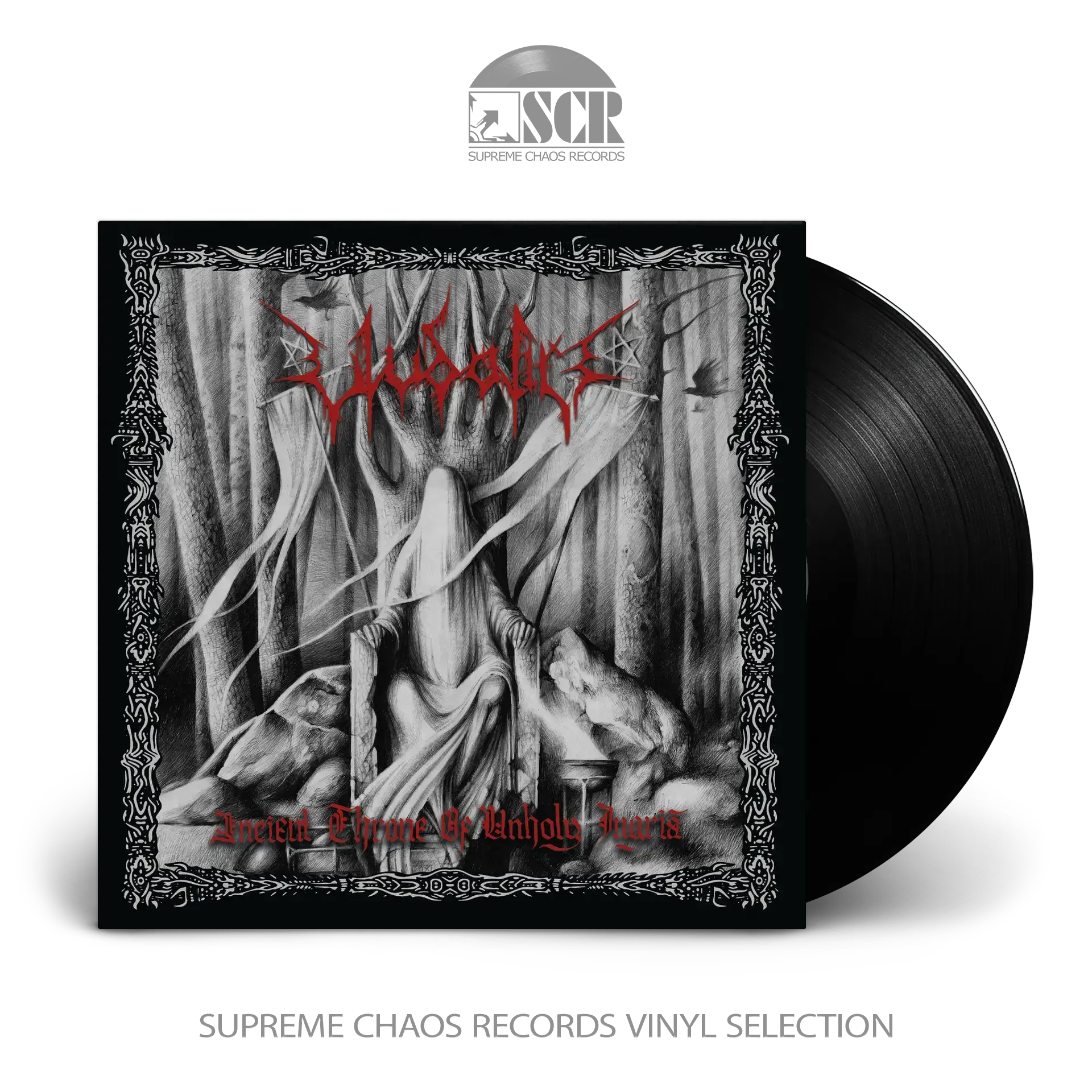 ULVDALIR - Ancient Throne Of Unholy Ingria · BLACK LP (Black Metal Vinyl)