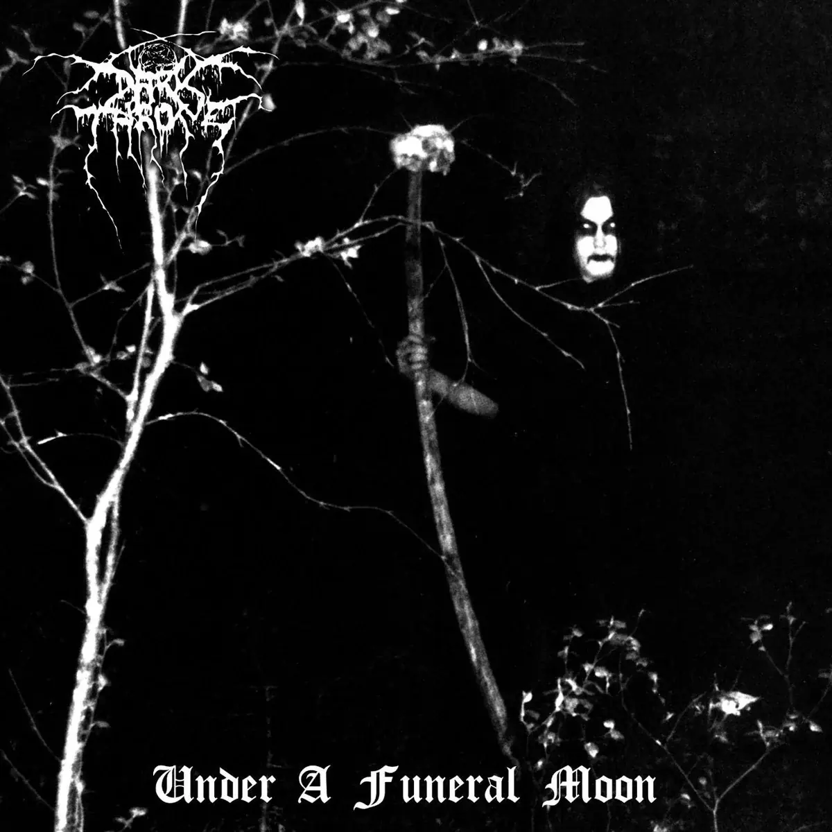 DARKTHRONE · Under A Funeral Moon | CLEAR LP (Black Metal Vinyl) · Bild 1