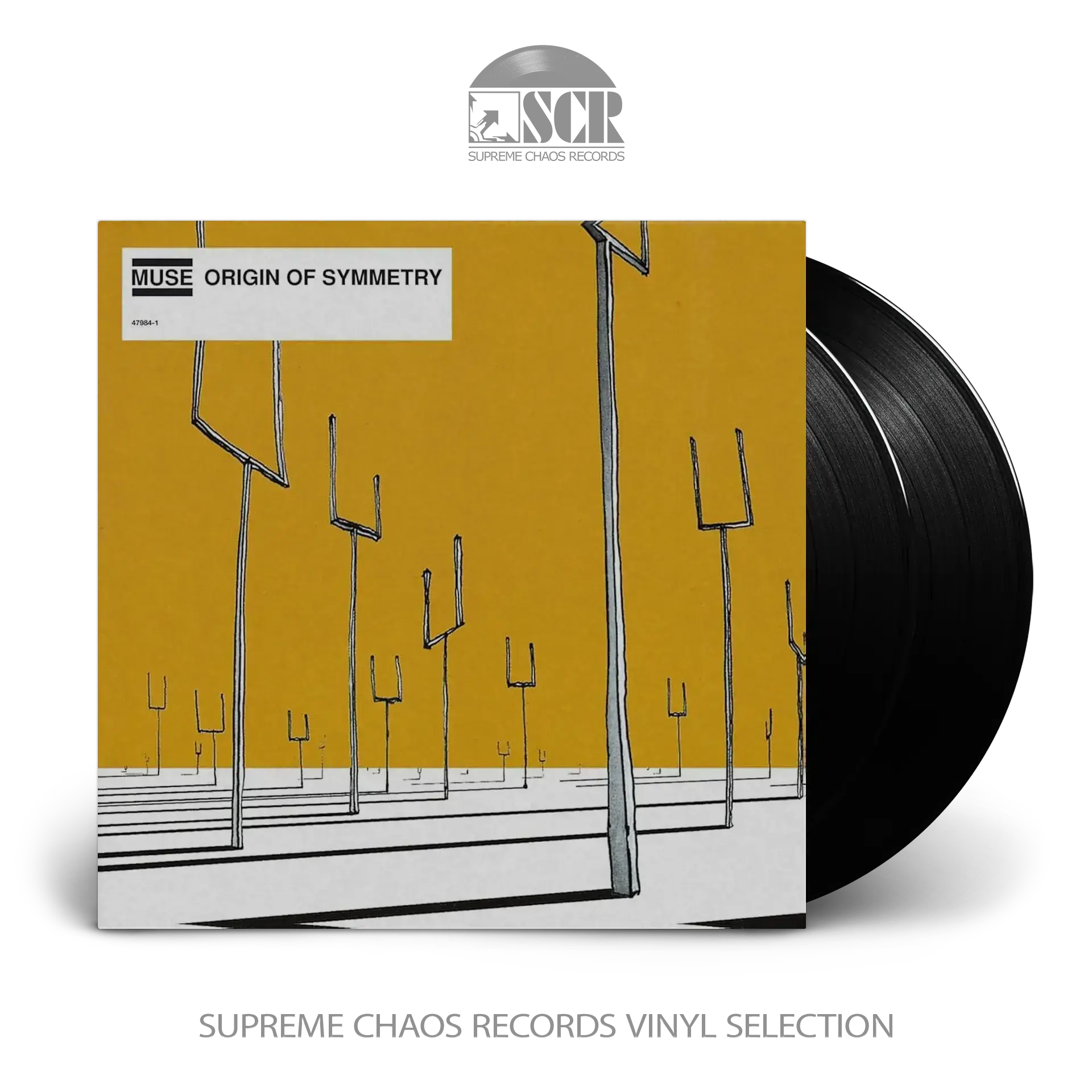 MUSE · Origin Of Symmetry | BLACK 2LP (Alternative Rock Vinyl)