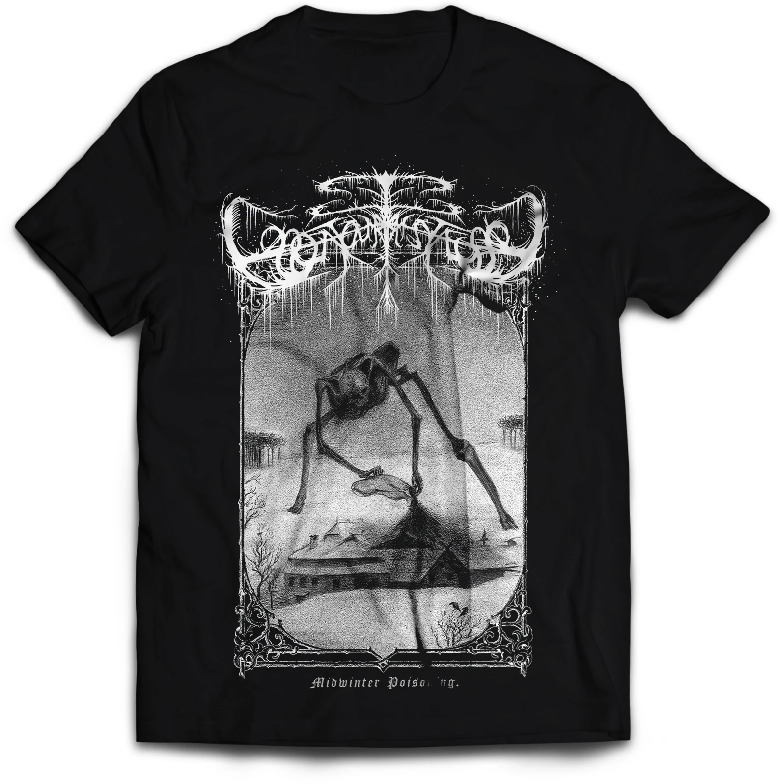 BONJOUR TRISTESSE · Midwinter Poisoning | T-SHIRT (Black Metal Clothes)